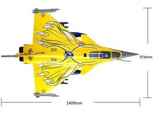 <span class=keywords><strong>Avion</strong></span> de chasse télécommandé Fms 80mm Edf <span class=keywords><strong>Rafale</strong></span> Pnpjet, modèle Fms131p, <span class=keywords><strong>avion</strong></span> à aile fixe à assembler, <span class=keywords><strong>avion</strong></span> <span class=keywords><strong>RC</strong></span> PNP pour adultes Fms - Product Image 3
