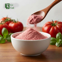 Gefreeze-droogde tomatenpoeder & tomatenfruchtsappoeder, voedingskwaliteit, oplosmiddelextractie, vitaminerijk fruitextract