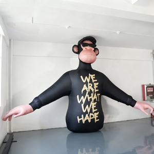 Alışveriş Merkezi Açık Hava Sergileri için Büyük Gerçekçi Hayvan Özel Şişme Modeller Dev Goril Şişme Hava Modelleri - Product Image 4