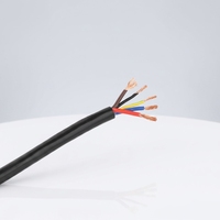 Câble de commande flexible multiconducteur en cuivre ZC-RVV, 3 conducteurs, gaine isolante en PVC, 300/500V, câble d'alimentation