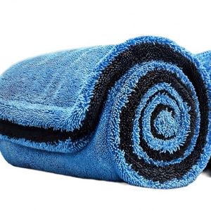Toalla de Secado para Auto Ecológica de Microfibra de Secado Rápido, Tejida, Rectangular/Cuadrada, de Color Sólido, con Super Absorción de Agua - Product Image 6