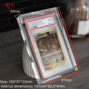 Protector de Cartas Acrílico Magnético QY, Funda Protectora para Cartas Coleccionables TCG - Product Image 6