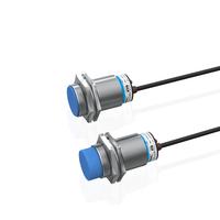 CHBG LJ30M30 Capteur de proximité inductif étanche en métal 30mm, 3 fils, 5V 12V CC, PNP NPN, Détecteur de position, Interrupteur de fin de course