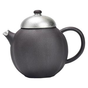 Handmade Ceramic Teapot Pumpkin Shape Black Clay With Lid Kung Fu <b>Tea</b> Set <b>Small</b> Size - Product Image 5