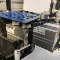 HICAS – machine à banderoler les bords en forme de l, entièrement automatique, linéaire, en pvc, avec pré-fraisage