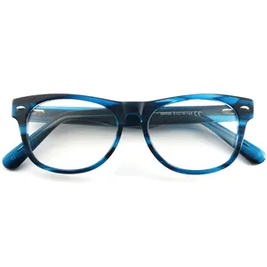 G6035卸売ハイエンド2023眼鏡フレーム男性女性処方眼鏡クラシック手作りアセテート眼鏡フレーム光学