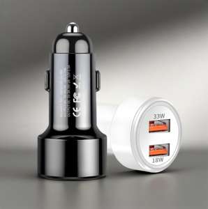 ที่ชาร์จเร็วพอร์ตคู่33W & 18W-ชาร์จไฟได้อเนกประสงค์สำหรับ /vivo/ Xiao-Mi เทอร์โบ/SAM-sung - Product Image 3