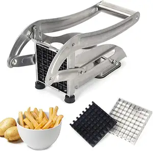 Potato Slicer Stainless Steel Manual Thick French Fries Cucumber Cutter