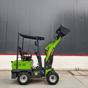 Pengiriman Gratis 500kg Mini Articulated Battery Powered Electric 4wd Wheels <span class=keywords><strong>Loader</strong></span> untuk Penggunaan Pertanian Skid <span class=keywords><strong>Loader</strong></span> untuk Dijual - Product Image 4