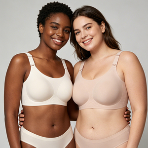 Soutien-gorge <span class=keywords><strong>d</strong></span>'<span class=keywords><strong>allaitement</strong></span> sans fil et sans couture, doux comme une seconde peau, confortable pour la maternité et le post-partum - Product Image 2