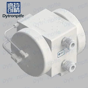 Dytronptfe PTFE Pneumatic Airbag <b>Pump</b> 60mm Discharge Port Single Stage For Acid Alkali Solutions Pipeline <b>Pump</b> - Product Image 3