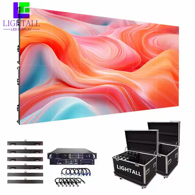 Full Color P3.9 P4.81 Indoor Outdoor LED Display Panels 500x500mm 500x1000mm LED Screen