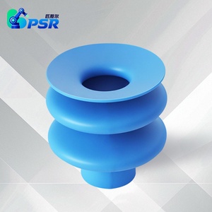 Ventosa de vacío de silicona importada de alta resistencia con boquilla corrugada para brazo robótico, piezas de maquinaria de ingeniería FG, productos de silicona - Product Image 4