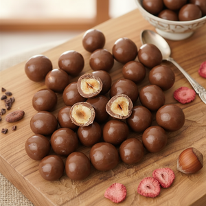 High Quality Turkish Handmade Pink <b>Chocolate</b> Strawberry Dragee Freeze Dried Gourmet Treat Premium Coating Bulk - Product Image 3