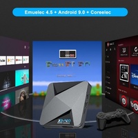 Console de jeu portable X2 PRO Super avec plus de 50 000 jeux intégrés, deux manettes sans fil, mémoire 32 Go, prise en charge multilingue, compatible UE/US