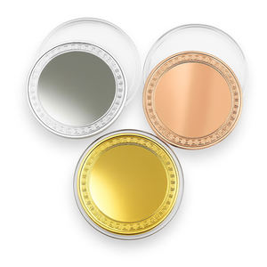 Di alta qualità 40Mm spazi in metallo sfida monete collezioni per incisione Laser smalto Souvenir moneta con acrilico scatola protettiva - Product Image 4