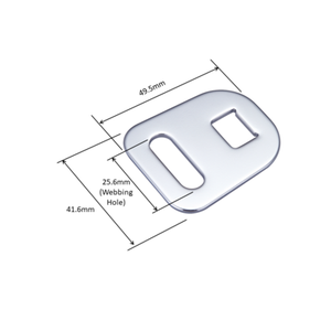 บริการ OEM หัวเข็มขัดนิรภัยโลหะเคลือบซีรีส์ CA-05 ดีไซน์ปรับได้สำหรับงานหนัง ผลิตอุปกรณ์เสริมระดับไฮเอนด์ - Product Image 3