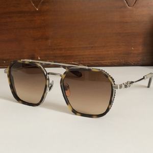 แว่นกันแดดคุณภาพสูงสำหรับผู้ชายและผู้หญิงสไตล์คลาสสิกพังก์ HOTATION SIZE 55-24-148 กรอบแว่นตาดีไซน์หรูหราทำจากอะซิเตทและไทเทเนียม - Product Image 4