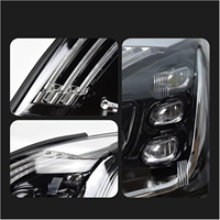 Para Toyota PRADO 2003-2009, Conjunto de Faros Delanteros LED Modificados, Repuesto de Faros para Automóvil, Suministro de Fábrica, Piezas de Automóvil - Un Par