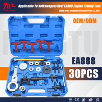 Kit de Herramientas de Sincronización de Motor de Acero de 30 Piezas para Autos Audi EA888 VW VAG 2006-2018 con Guantes, Árbol de Levas y Cigüeñal 1.8T 2.0T
