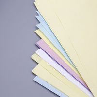 Bon prix vente d'usine rame de papier autocopiant 61x86cm ordinateur papier Ncr 45G-80G autorités fiscales autocopiantes Inblue Black Image