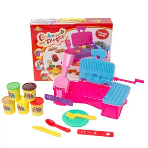 Jinming Tückenspiel handgefertigte Speisen Kunststoff-Spielzeug bunte Lehm-Spieltasche Modellierung Lehm-Set für Kinder
