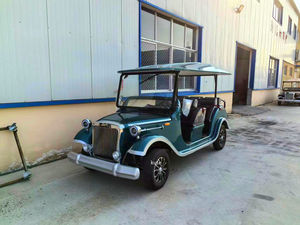 New Arrival Electric Classic Car <b>72V</b> Low Speed Vintage Retro Car <b>Battery</b> Powered Golf Cart for Tourist Attractions - Product Image 5