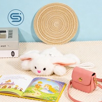 Jouets en peluche doux Animaux en tissu de fibre de polyester Formes d'animaux réalistes Couture durable Valeur éducative du jeu