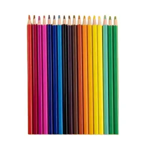 Hot Selling Promotion Different Colours Kalour Natural Wood Oil Custom Pastel Plastic Oil Drawing Colored Pencils For Sketching
