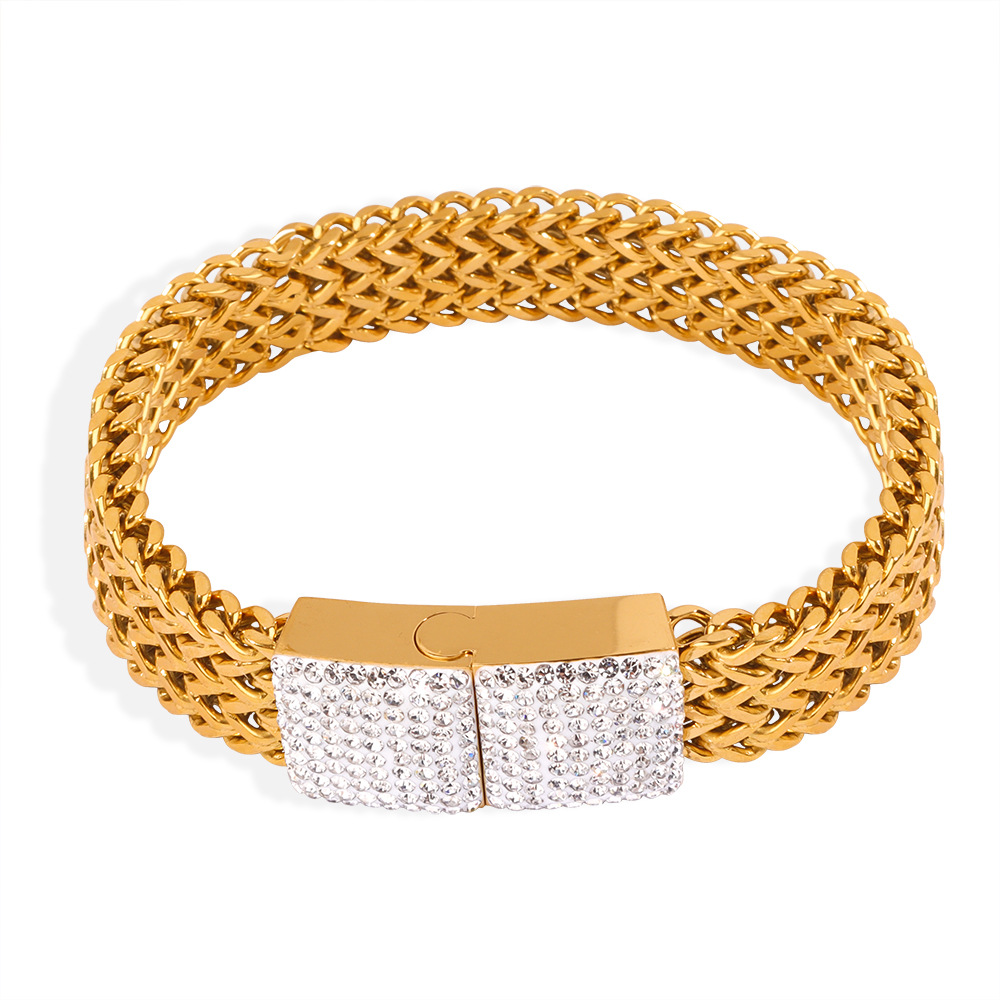 rolex chain gold plated jewelry with diamond cut