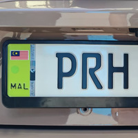 Plaque d'immatriculation de voiture intelligente RFID en aluminium américaine avec puces intégrées pour l'identification et le suivi des véhicules