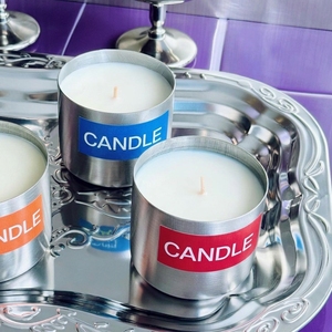 Envase de Lujo para Velas de Acero Inoxidable 304 de Grado Alimenticio, Venta al por Mayor, Contenedor Vacío Premium, Envío Inmediato - Product Image 3