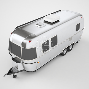 Caravane de voyage tout-terrain de haute qualité 2025 Tiny House Trailer Motorhome Off Road Rv Caravane en acier inoxydable - Product Image 6