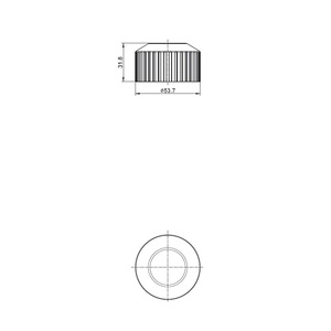 <b>Bottle</b> 750ml round <b>with</b> thread - Product Image 4