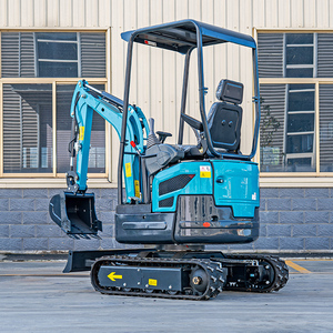 Envío gratis 1 tonelada 1.2ton 1,5 T Mini máquina excavadora motor pequeño excavadora barato Mini excavadora Micro excavadora con accesorios - Product Image 2