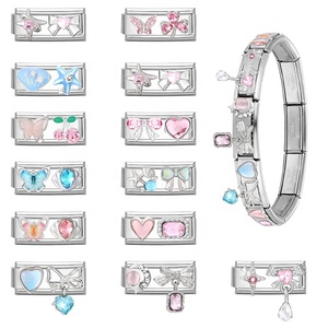 Charms Long-strand Multi-functional Creative Connectable DIY Versatile Dainty Stainless Steel Butterfly Modular <b>Bracelet</b> Jewelry - Product Image 3
