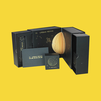 Boîte cadeau de luxe en forme de boule STPP pour gâteaux, 6 pièces, en carton, pour les fêtes et les festivals