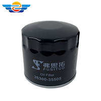 Filtre à huile moteur automobile de haute qualité à bon prix, OEM 26300-35505 pour HYUNDAI, Filtros d'huile, vente en gros d'usine 26300-35503, échantillon gratuit