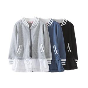 Ropa Infantil al por Mayor, Estilo Preppy, Vestido Encantador de Manga Larga con Cremallera para Niñas, de Proveedor Chino - Product Image 1