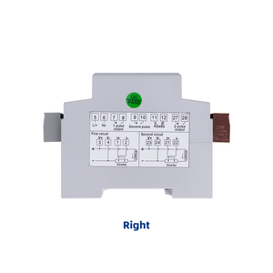 Compteur d'énergie électrique numérique intelligent YADA certifié CE DCM3366D-J2-G RS485 LCD pour chargeur de VE, mesure CC double <span class=keywords><strong>canal</strong></span> - Product Image 2
