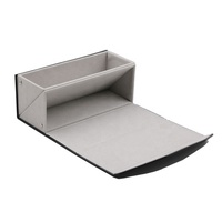 Organisateur de lunettes de soleil pliable de voyage à 2 emplacements, étui portable pour lunettes, boîte de rangement multiple, sac pour lunettes