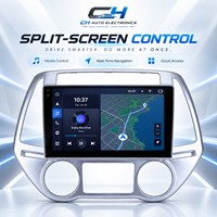 Autoradio Android 9 pouces pour Hyundai I20 2015-2018, WiFi BT GPS CarPlay Android Auto AHD 4+64G Lecteur multimédia