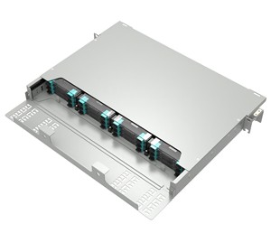 Trung tâm dữ liệu Rack mount fiber optic Patch Panel FTTH Ultra mật độ cao 1U 192 sợi MPO nối pre-chấm dứt ODF - Product Image 5