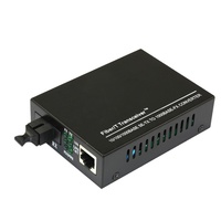 Convertisseur de média optique à fibre unique mode 2SC RJ45 10/100/1000 Mbps