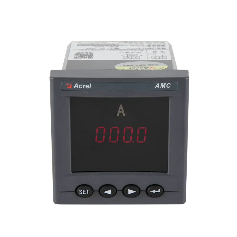 Acrol AMC72-DI 다기능 DC 전압 전류 측정 전기 에너지 미터 ct에너지 미터 다기능 에너지 미터