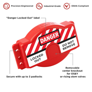 Verrou de sécurité universel en polypropylène durable à <span class=keywords><strong>prix</strong></span> de gros pour panneaux <span class=keywords><strong>électrique</strong></span>s et <span class=keywords><strong>réparation</strong></span> d'équipements - Product Image 3
