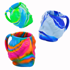 Taza de café de silicona sin BPA y de grado alimenticio, taza para beber irrompible para copas de vino de fiesta para Bar, la taza más nueva, tazas divertidas - Product Image 6