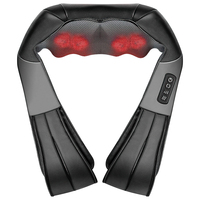 Oreiller de pétrissage électrique Deep Tissue Shiatsu Masseur d'épaule et de cou
