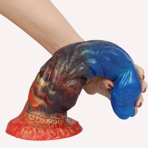 LUUK Dildo de 6 cm de grosor con diseño de streamer, enorme glande, plug anal con potente ventosa, juguetes sexuales para mujeres, productos de fantasía sexual - Product Image 2