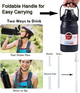 Manufacturers Custom Vacuum Stainless Steel Thermal Insulation <b>Kettle</b> <b>Large</b> Capacity Handheld Outdoor Straw <b>Kettle</b> - Product Image 6